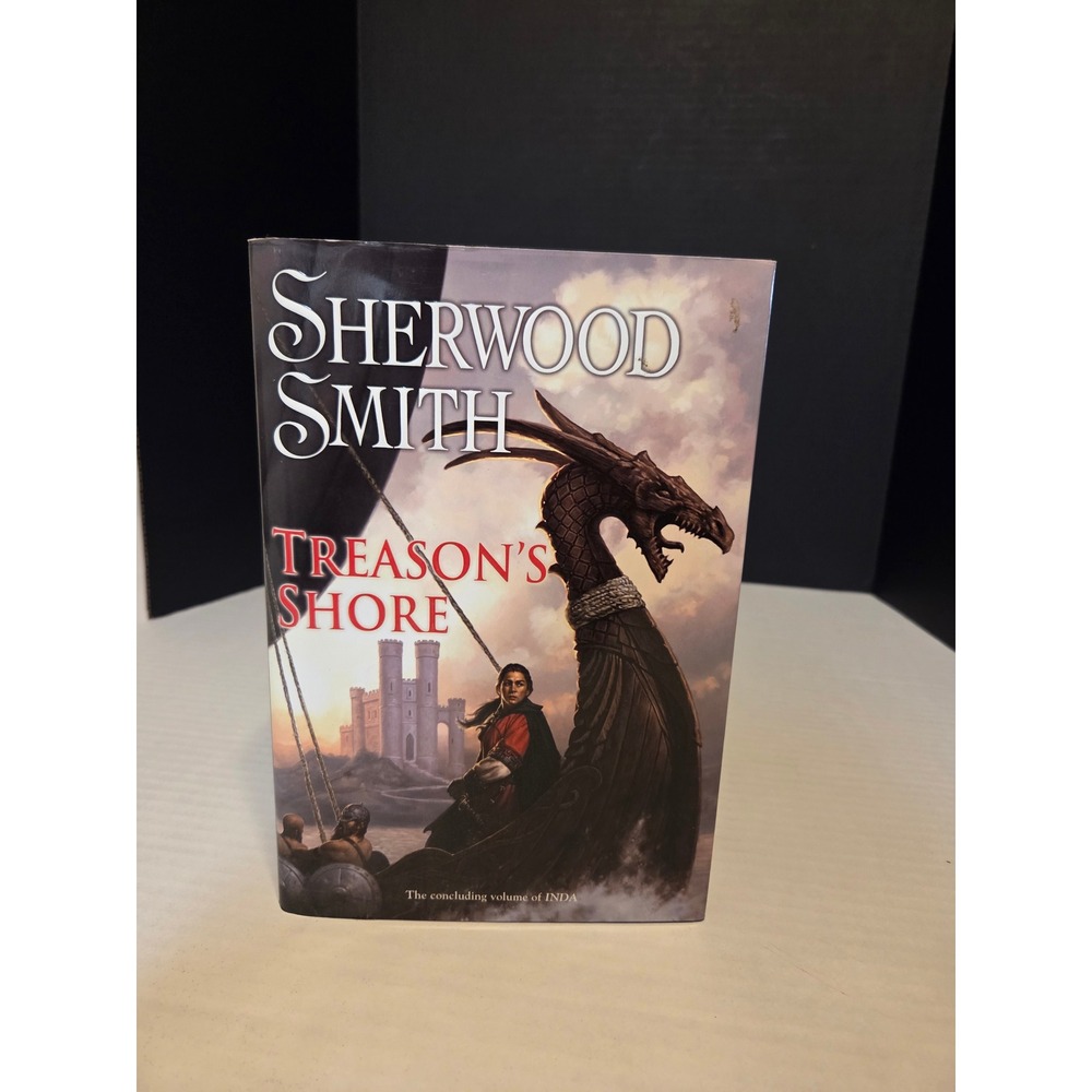 Treasons Shore Sherwood Smith Hardcover Inda Series Book 4 DAW Fantasy Novel